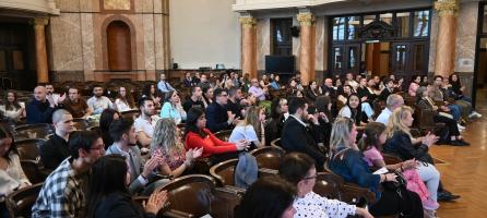 Участието на България в „Партньорство за открито управление“ бе представено пред студентите от катедра „Публична администрация“ на Софийския университет